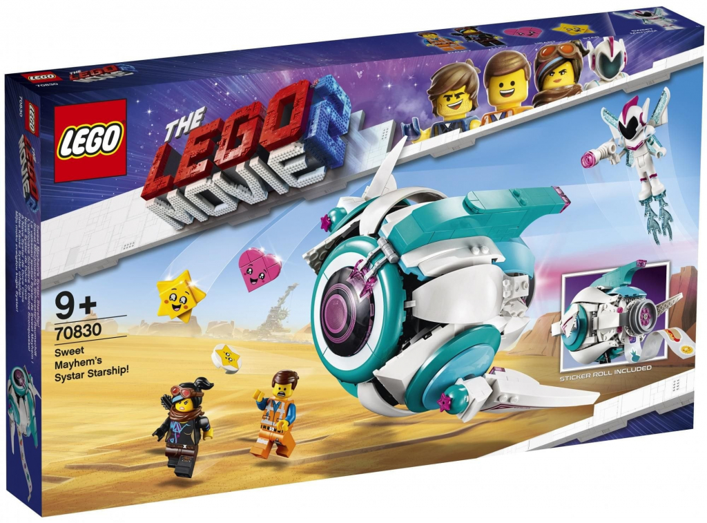 LEGO® Movie 70830 Kosmická loď Systargenerálky Mely!