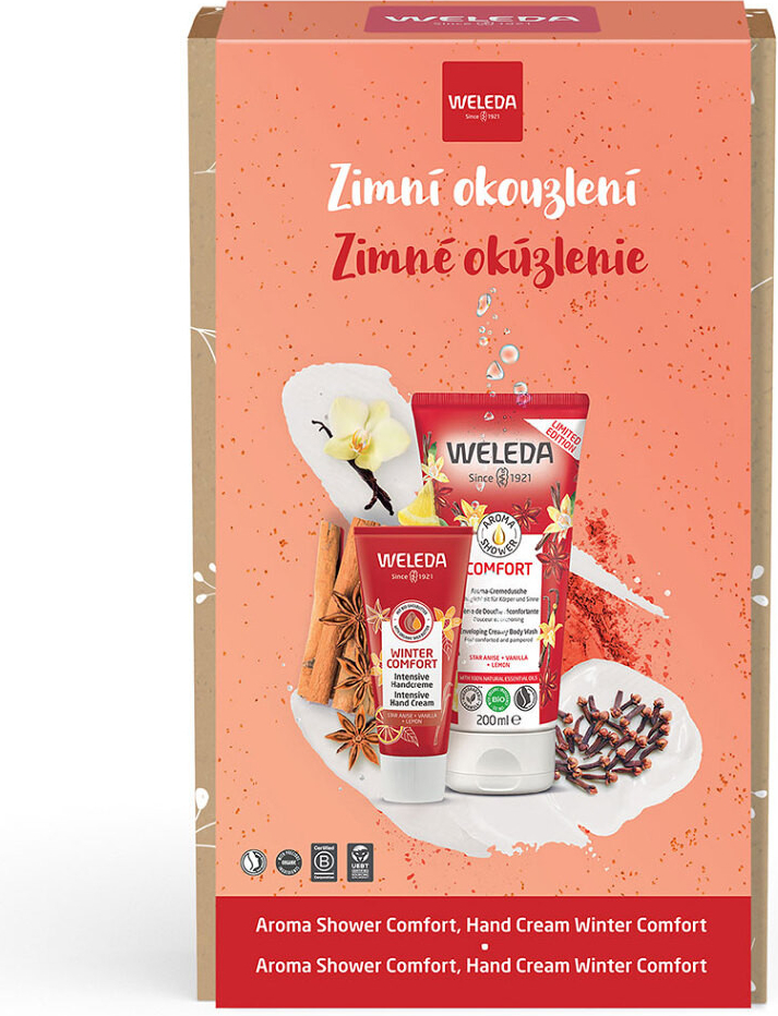 Weleda Zimní okouzlení sprchový krém 200 ml + krém na ruce 50 ml dárková sada