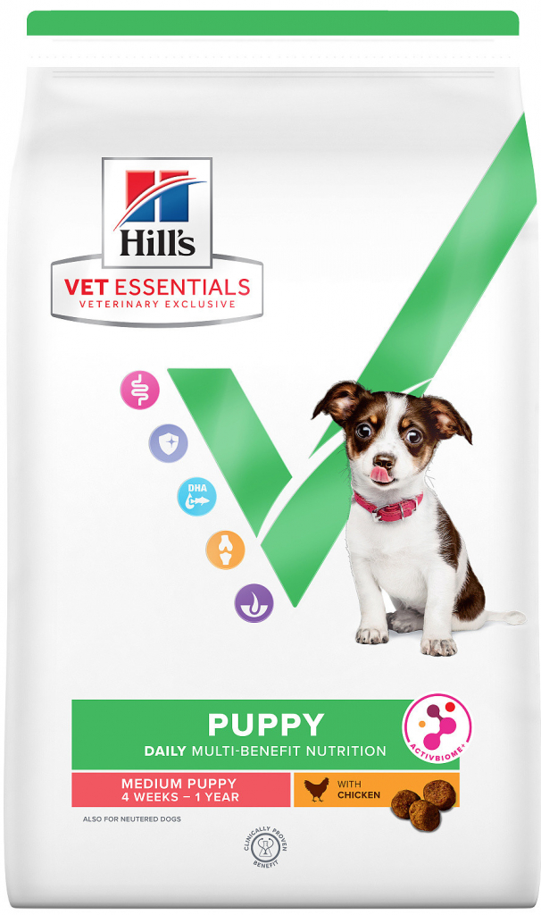 Hill’s Vet Essentials Puppy Medium Breed Chicken 8 kg