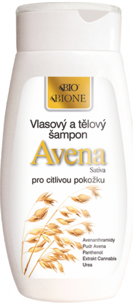 BC Bione Cosmetics Avena šampon vlasový a tělový 260 ml