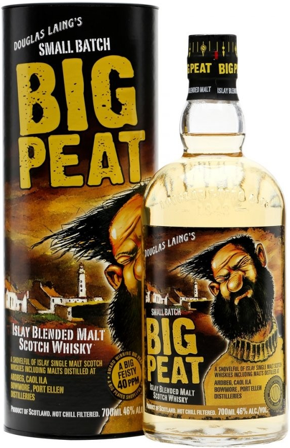 Big Peat 46% 0,7 l (holá láhev)