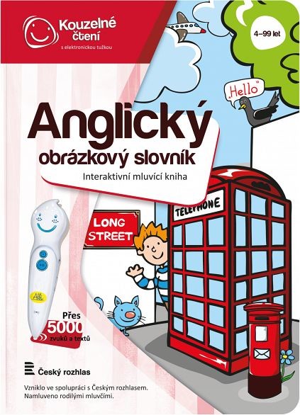 Albi Kouzelné čtení Kniha Anglický obrázkový slovník