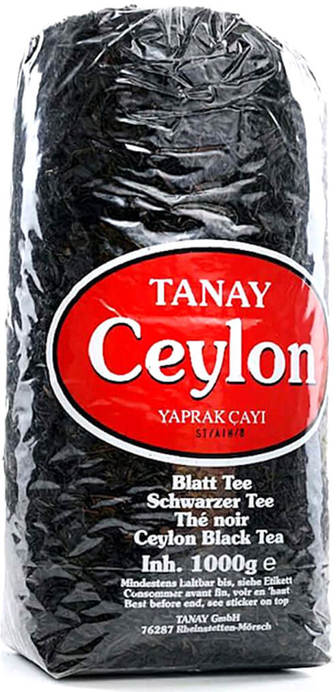 Tanay Ceylon černý čaj 1000 g