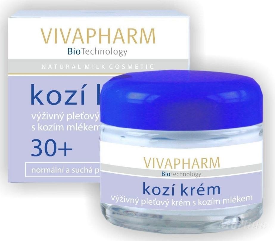 Vivapharm kozí výživný pleťový krém 50 ml