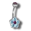 Piercing Swarovski Acflower01 H