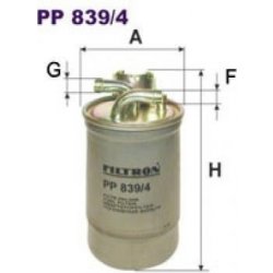 Palivový filtr PP 839/4