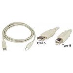 kabel USB Equip propojovací A-B 5m