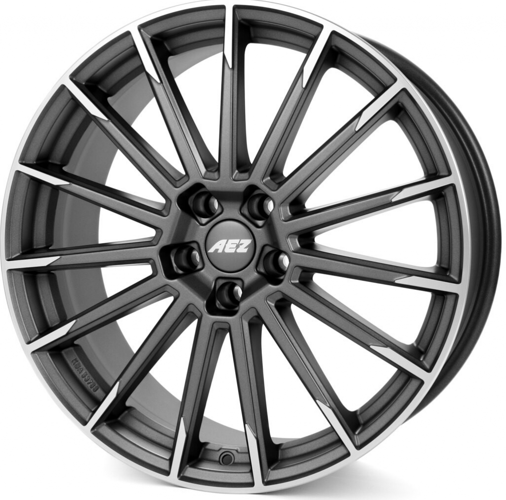 AEZ Atlanta 8x18 5x108 ET45 titan polished