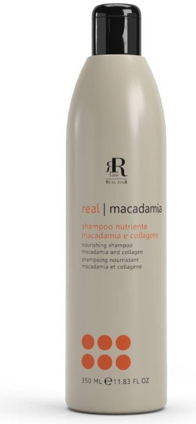 RR Macadamia Star vyživující šampon pro fádní vlasy 350 ml