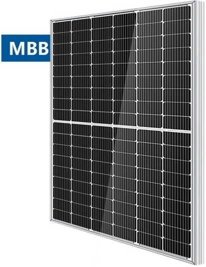 Leapton Solární fotovoltaický panel 410Wp černý rám monokrystalický