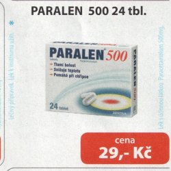 Paralen 500mg 24 tablet