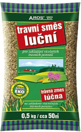 Travní směs luční - semena Aros - směs - 500 g