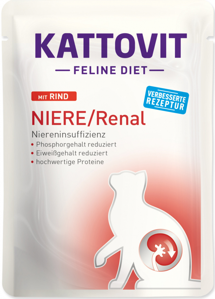 Kattovit Niere Renal hovězí 85 g