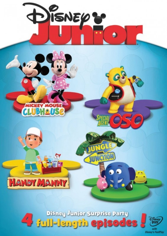 Disney junior: příběhy s překvapením DVD