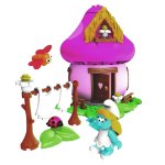 Megabloks Šmoulové Šmoulinka s domečkem