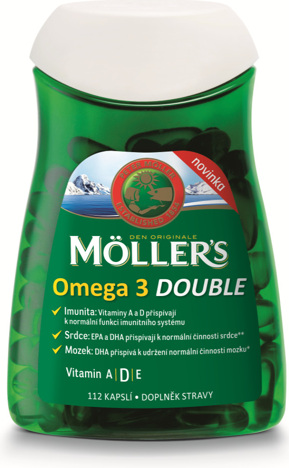 Mollers Omega 3 Double 112 kapslí