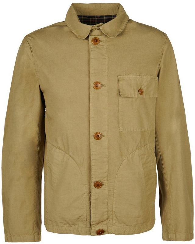 Barbour International McQueen Terrance Chore Olive