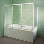 RAVAK APSV-80 Transparent Vanové dveře