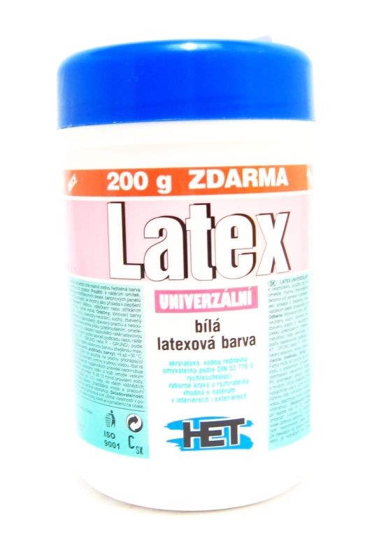 LATEX UNIVERZÁLNÍ HET- BÍLÝ, 0,8KG