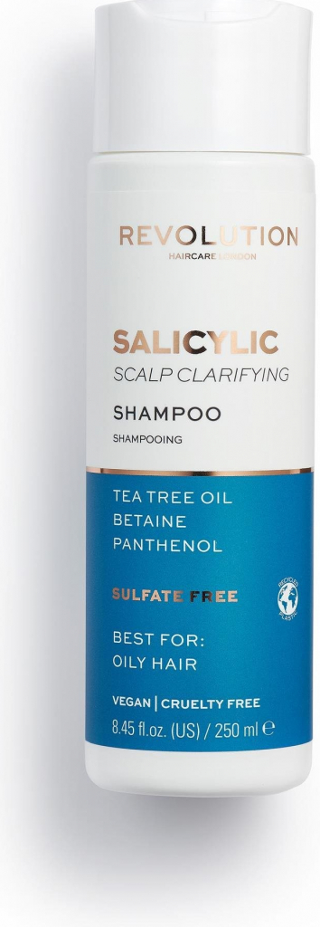 Revolution Haircare Skinification Salicylic šampon pro mastné vlasy 250 ml