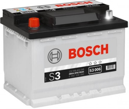 Bosch S3 12V 56Ah 480A 0 092 S30 060