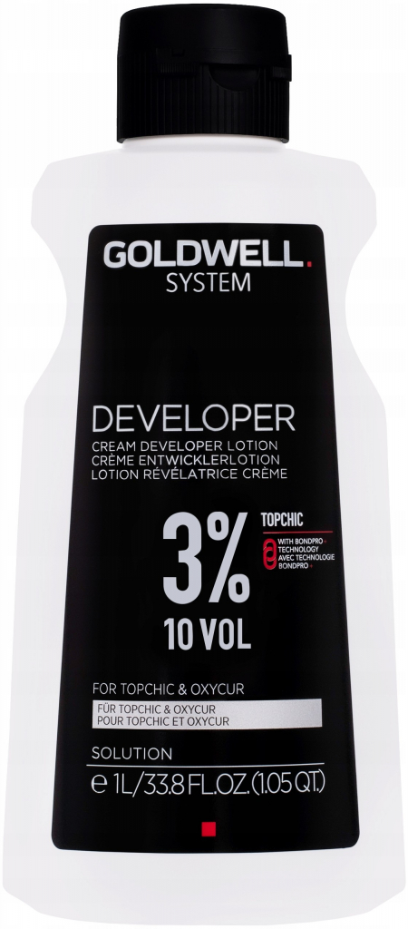 Goldwell System Developer aktivační emulze 3 % 10 vol. 1000 ml