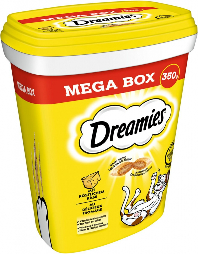 Dreamies Tub se sýrem 350 g