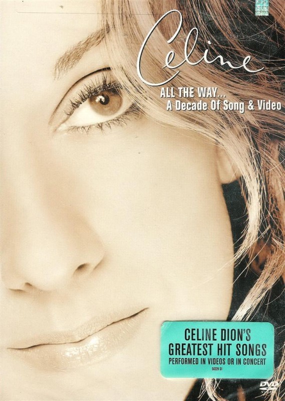 Céline Dion - All The Way... A Decade Of Song & Video DVD