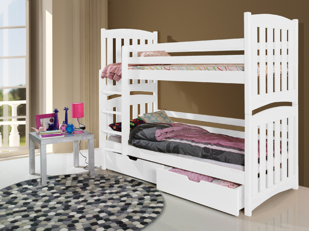 DP - Detske postele Sefarin Patrová s úložným prostorem Barva Buk