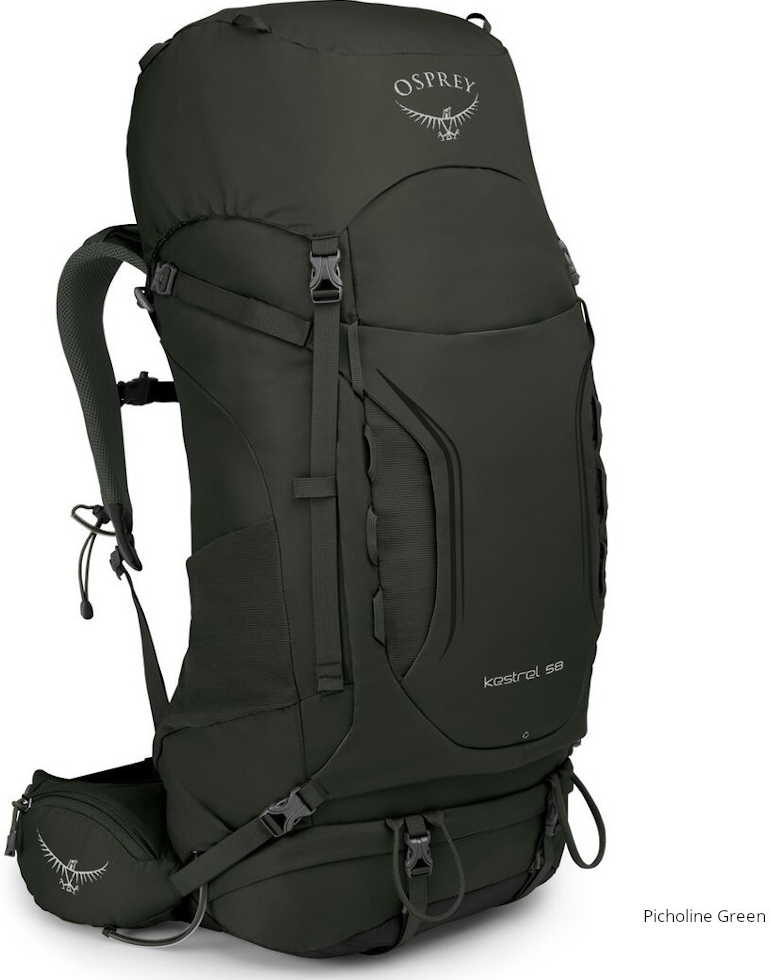 Osprey Kestrel 58l black