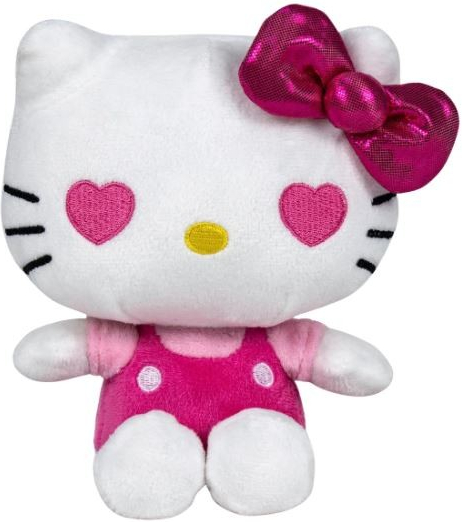 Hello Kitty 50.výročí růžová 16 cm