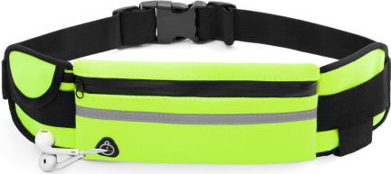 Pouzdro MG Running Belt běžecké opasek, zelené WRBGR1