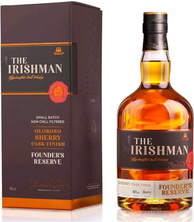 The Irishman Founders Sherry Finish 46% 0,7 l (karton)