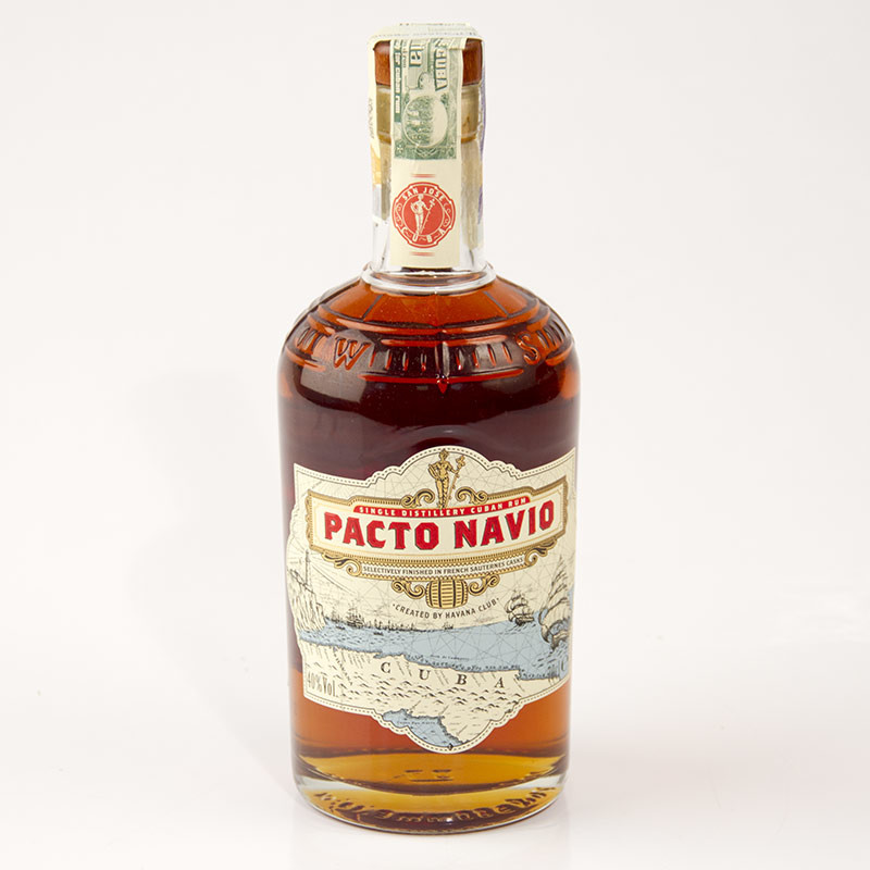 Havana Club Pacto Navio 40% 0,7 l (holá láhev)