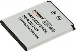 Powery Sony-Ericsson S302 860mAh