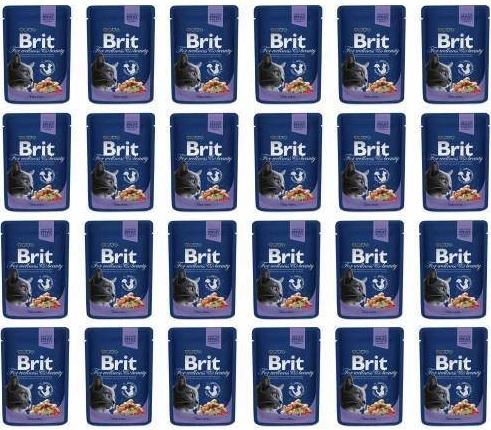 Brit Premium Cat Adult Cod Fish 24 x 100 g