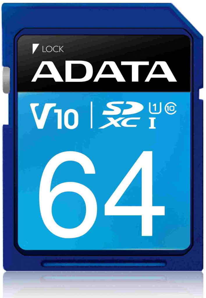 ADATA Pro SDXC 64 GB UHS-I ASDX64GUICL10-R