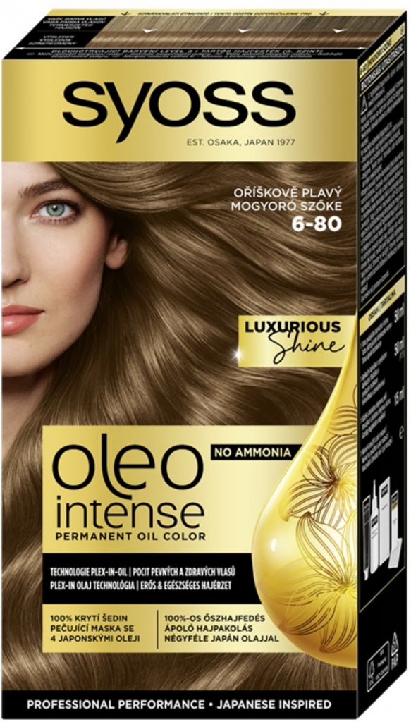 Syoss Oleo Intense Color 6-80 Oříškově plavý