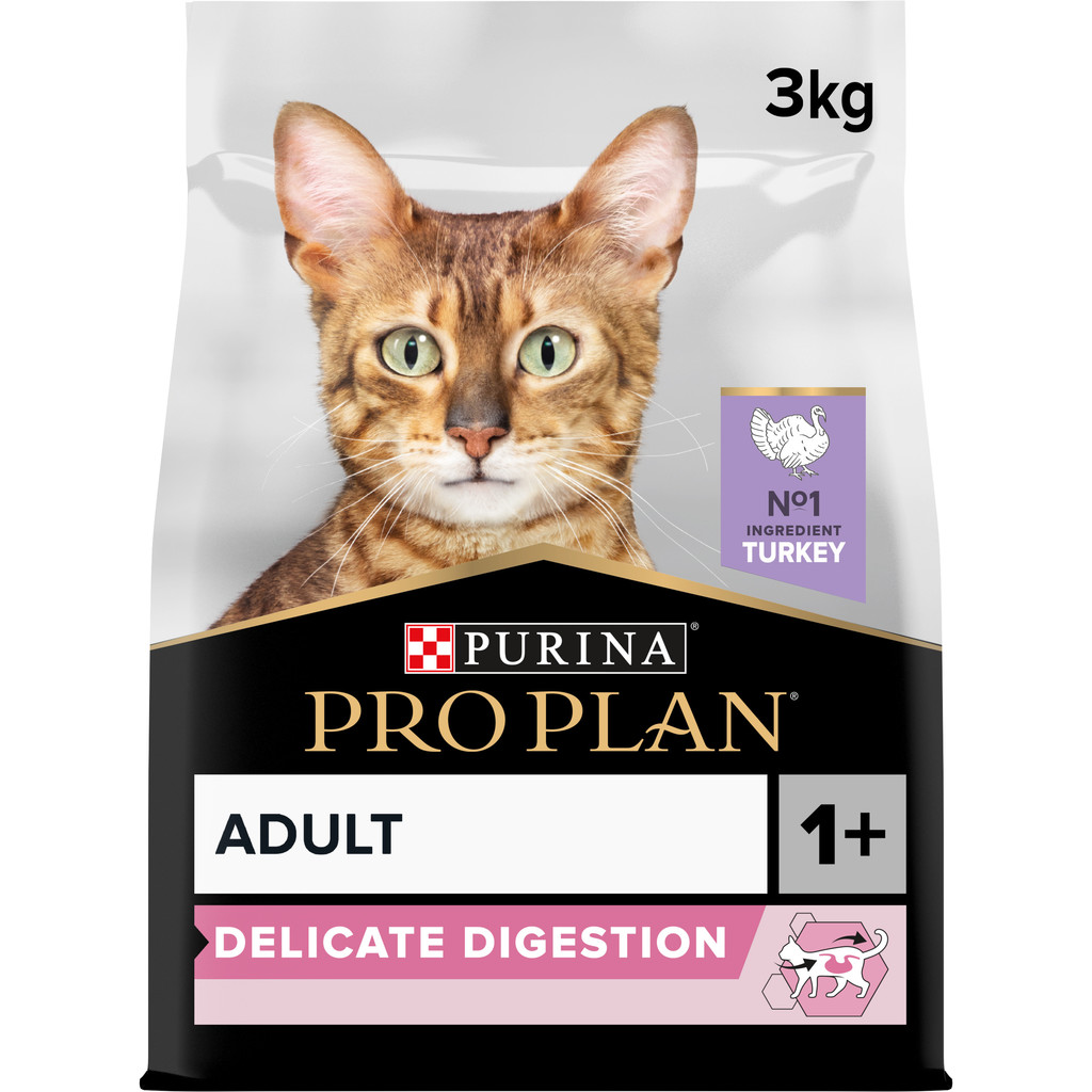 Pro Plan Cat Adult Delicate Digestion krůta 2 x 3 kg