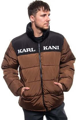 Karl Kani Retro Essential Puffer Jacket dark brown