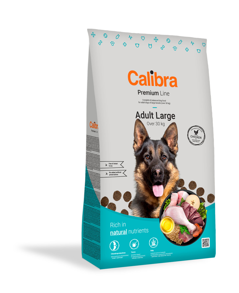 Calibra Dog Premium Line Adult Large 2 x 12 kg