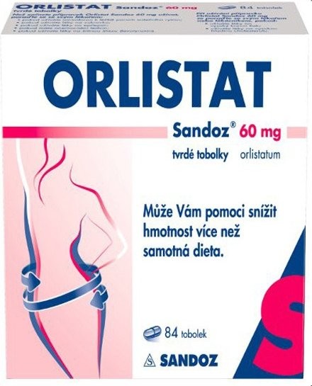 ORLISTAT SANDOZ POR 60MG CPS DUR 84 I