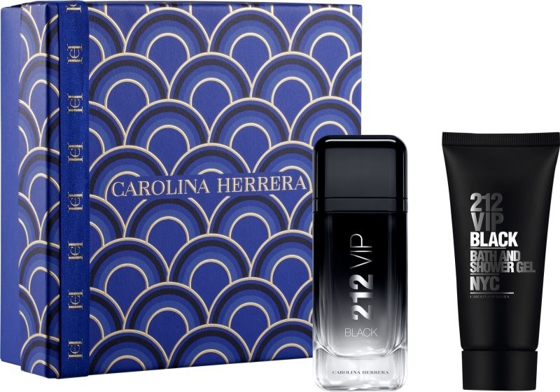 Carolina Herrera 212 VIP Men Black EDP 100 ml + sprchový gel 100 ml dárková sada