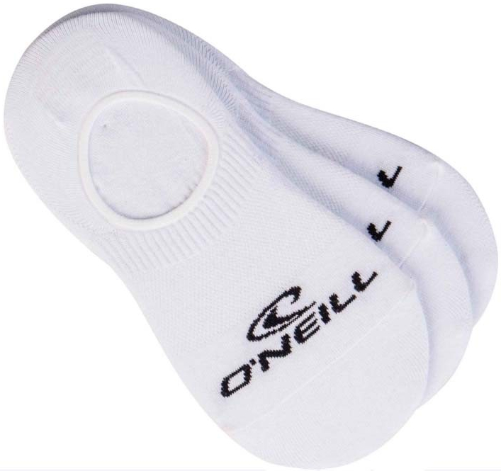 O\'Neill pánské ponožky neviditelné 3ks bílé