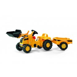 Rolly Toys Caterpillar nakladač + přívěs