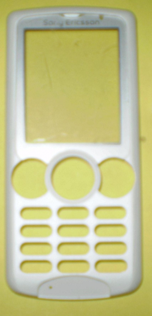 Kryt Sony Ericsson W810i přední bílý