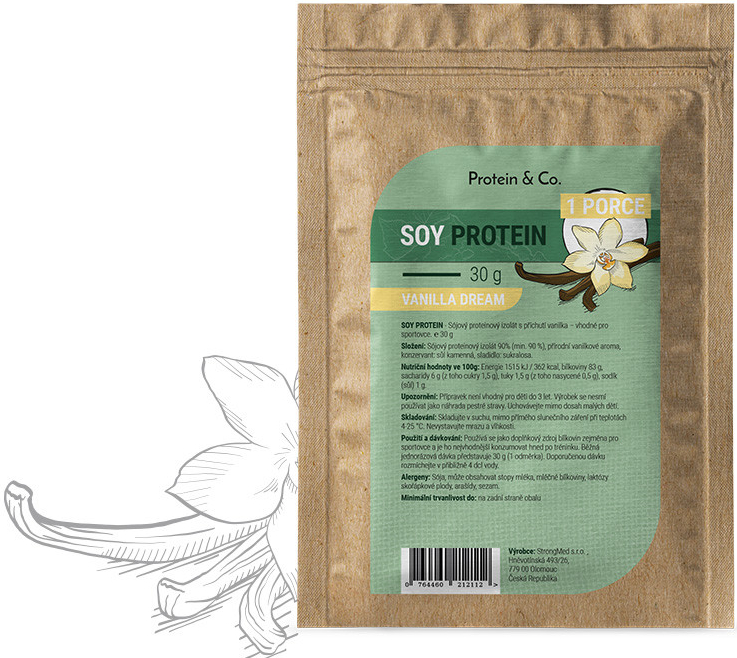 Protein&Co. Sójový protein 30 g