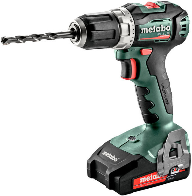 Metabo BS 18 L BL + 2x2Ah