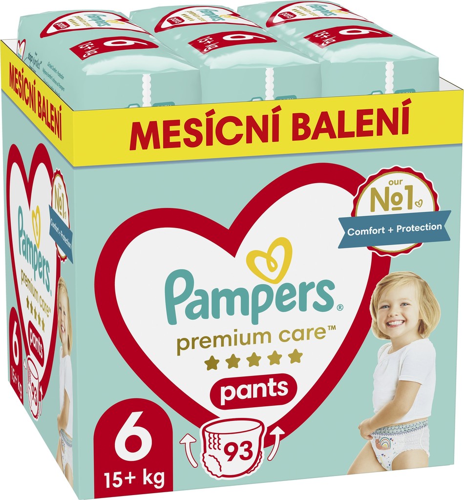 Pampers Premium Care Pants 6 93 ks