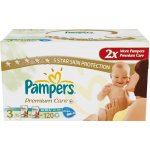 Pampers Premium care 3 midi 120ks